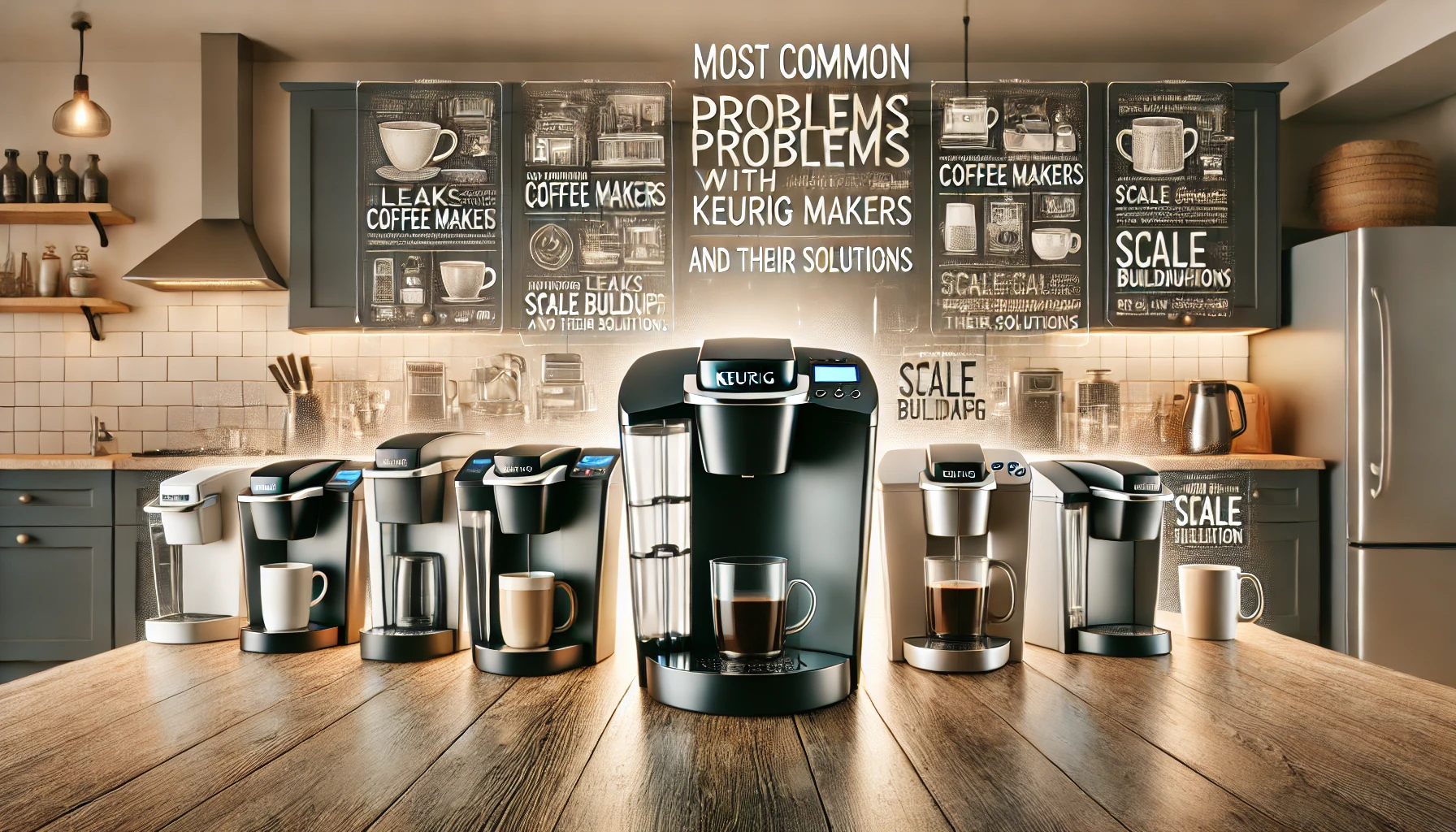 featured image of an article having title Most Common Problems with Keurig Coffee Makers and Their Solutions